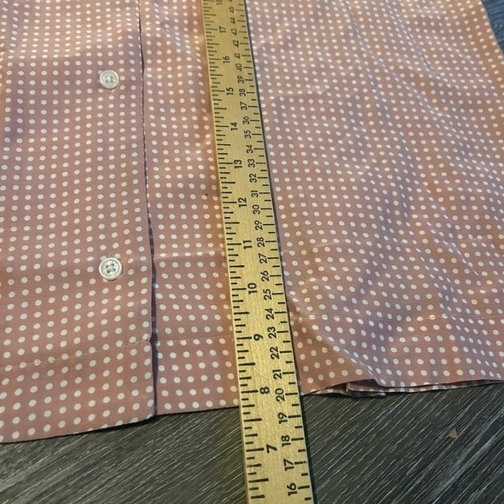 Solid & Striped Dahlia Top Baby Polkadot Taupe Button Front Collared Large - Picture 6 of 8